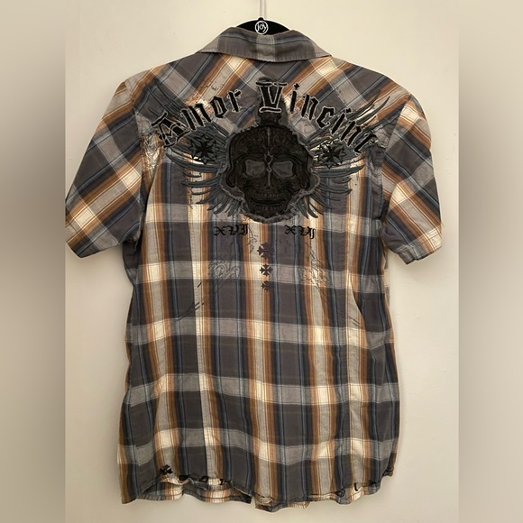 Men’s short sleeve button up. - Picture 3 of 5